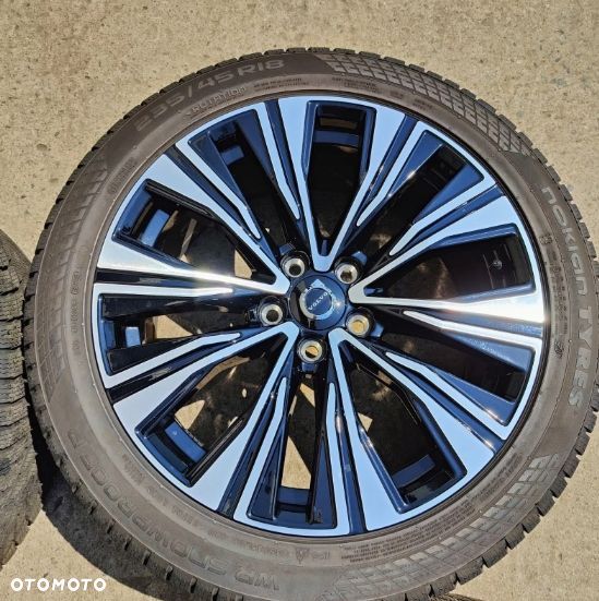 Koła felgi Volvo S60 V60 5x108 opony zimowe Nokian 4x 235/45R18 - 4