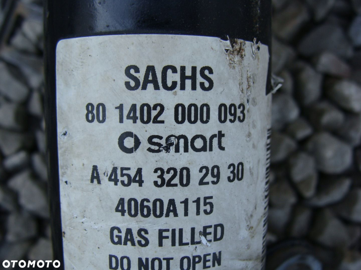 AMORTYZATOR LEWY COLT SMART FORFOUR A4543202930 - 4