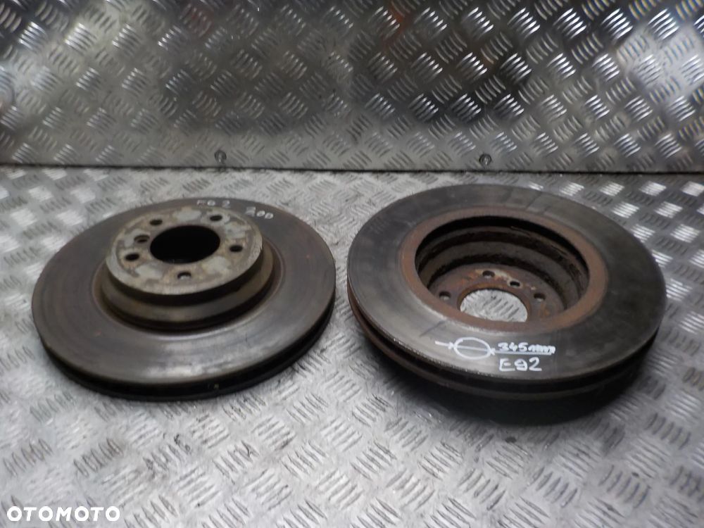 BMW E92 TARCZE HAMULCOWE PRZÓD  ŚREDNICA 345MM