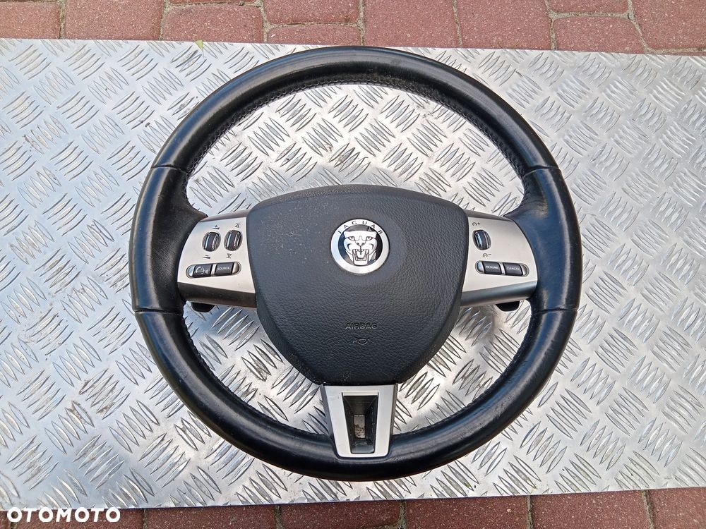 JAGUAR XF X250 kierownica multifunkcja poduszka łopatki