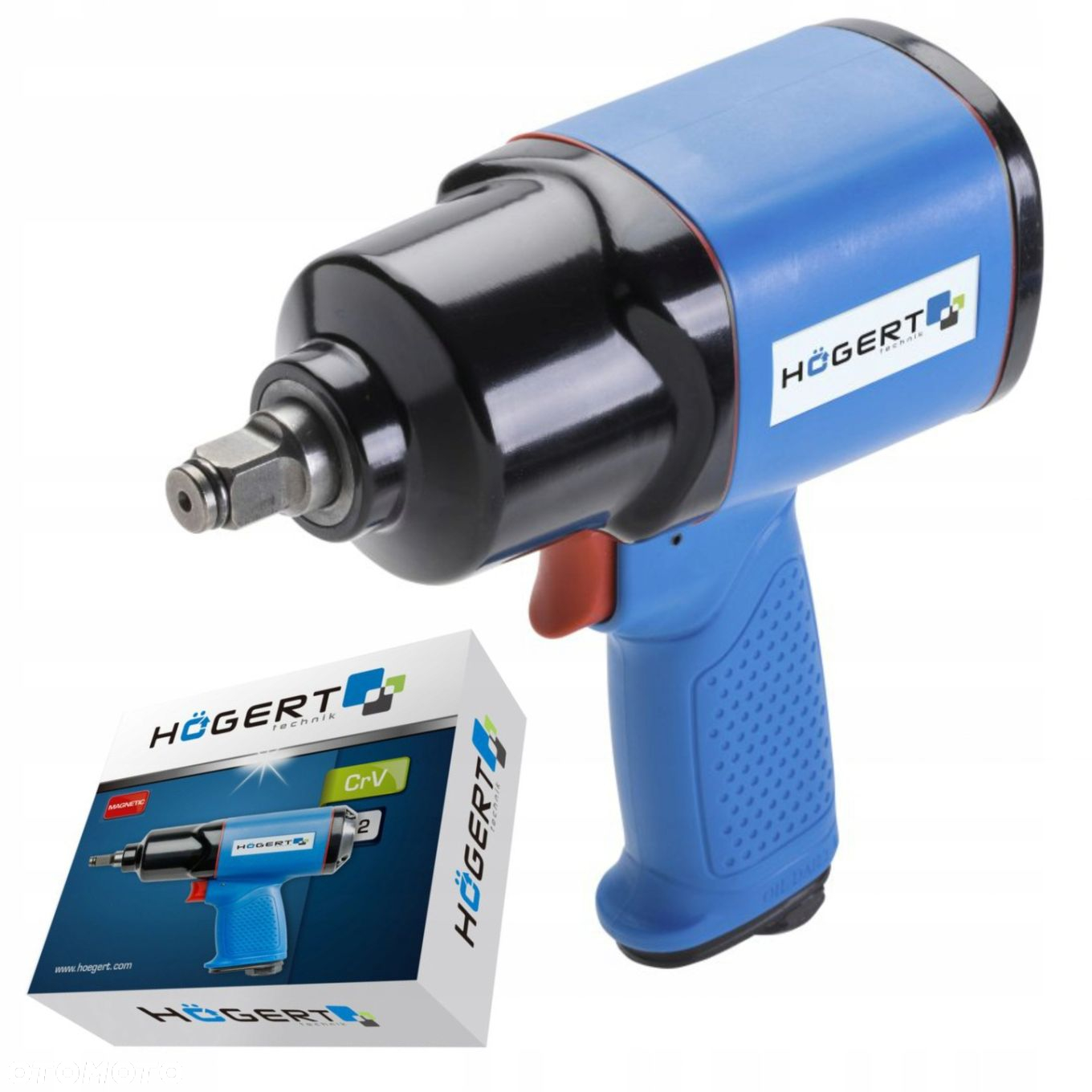 KLUCZ UDAROWY PNEUMATYCZNY 1/2" HOGERT 610Nm - 7