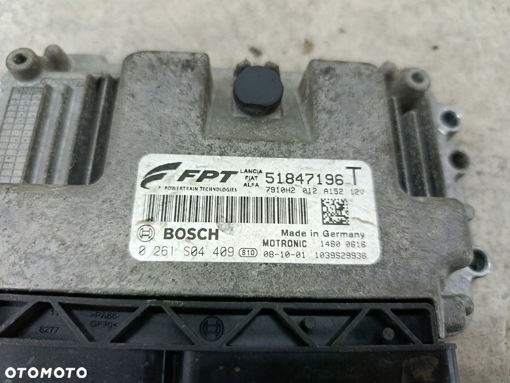 KOMPUTER, STEROWNIK ALFA ROMEO MITO 51847196T 0261S04409   1.4 T 16V - 2