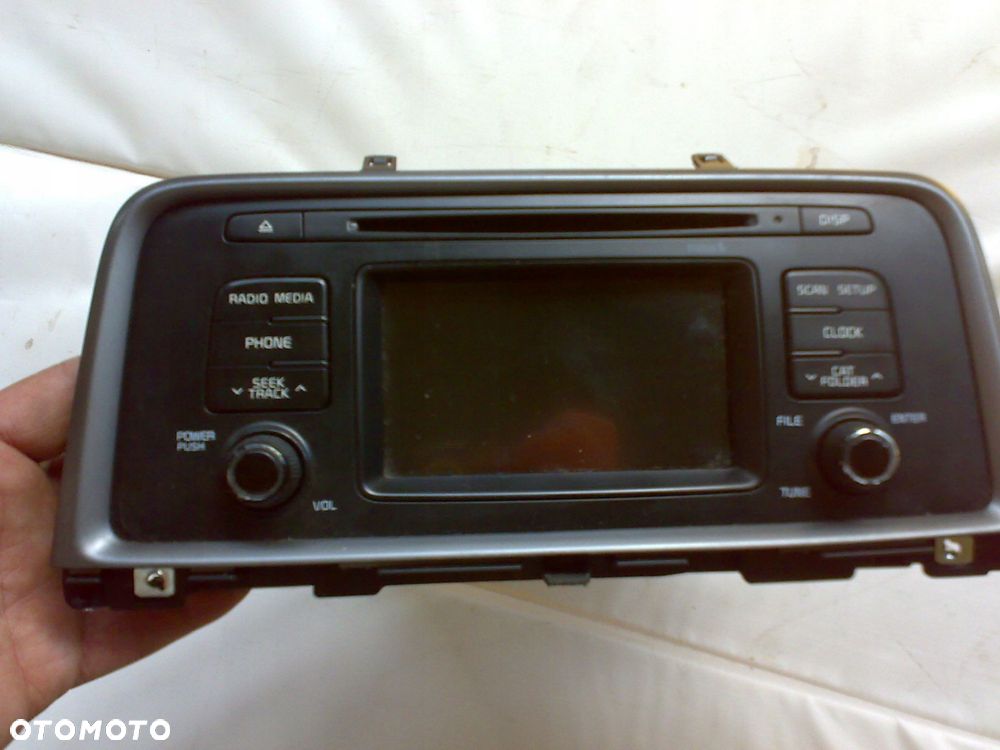 kia optima iv 2016 2020 fabryczne radio cd usa 96180-d5100 - 1