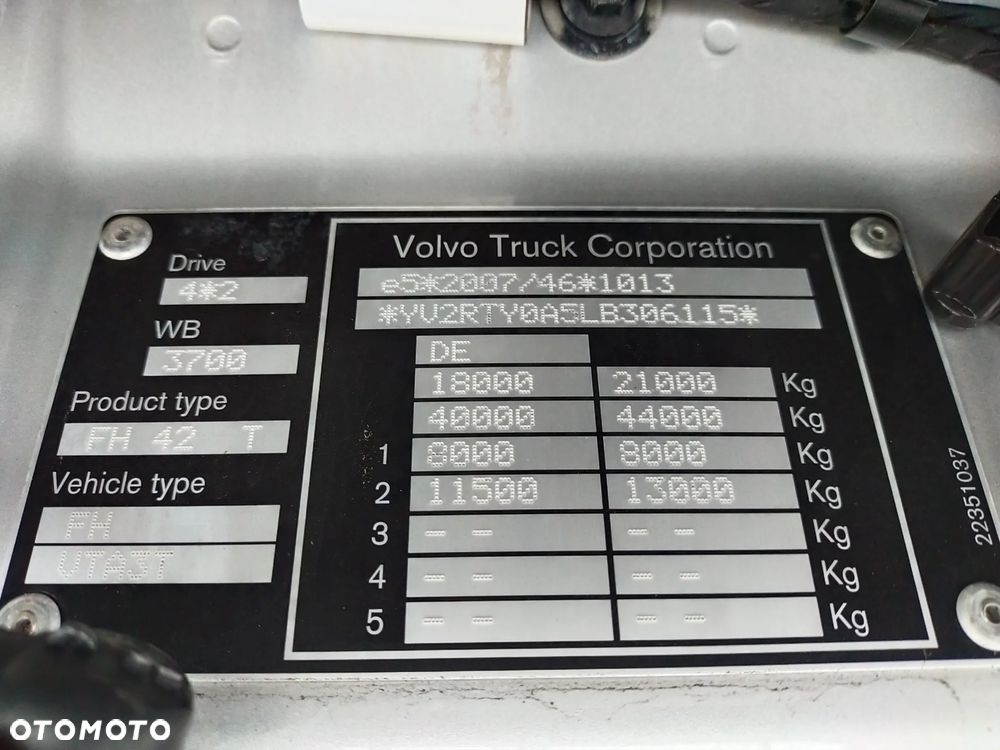 Volvo Volvo FH 460 Serwis ASO Sprowadzony - 20