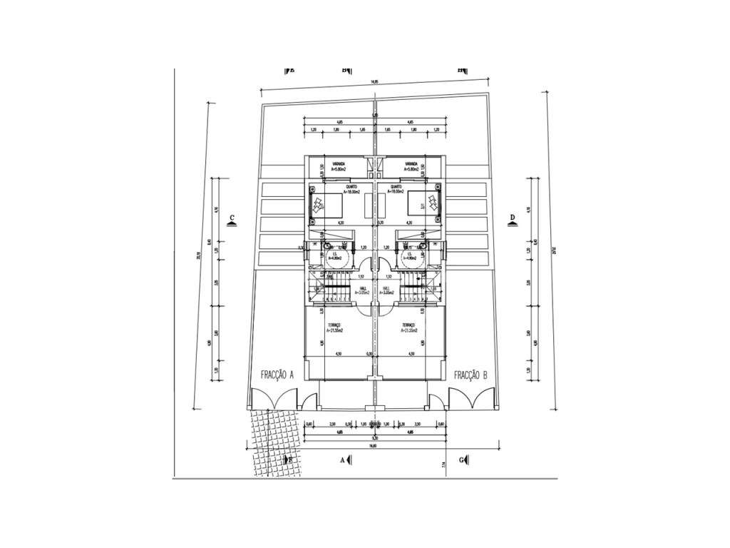 MORADIA GEMINADA DUPLEX V2 (EM CONSTRUÇÃO)- PINHAL DO GENERAL / FER... - Grande imagem: 4/5