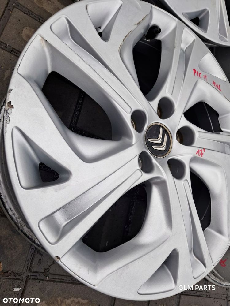 citroen c4 picasso ii felgi aluminiowe 17" koła 205/55/17 9677090177 - 3
