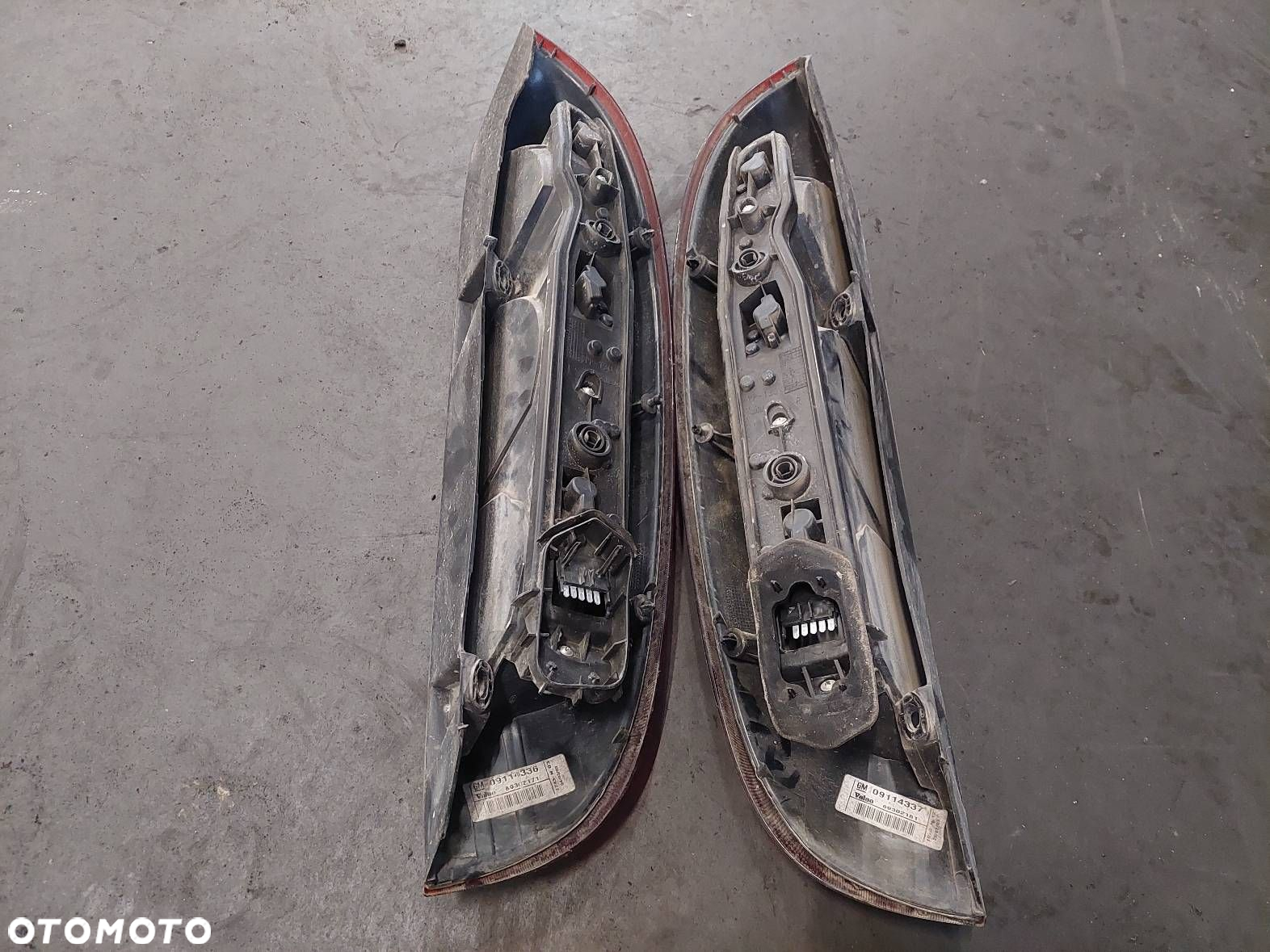 KOMPLETNY TYŁ KLAPA BAGAŻNIKA ZDERZAK LAMPY OPEL CORSA C Y20Z - 3