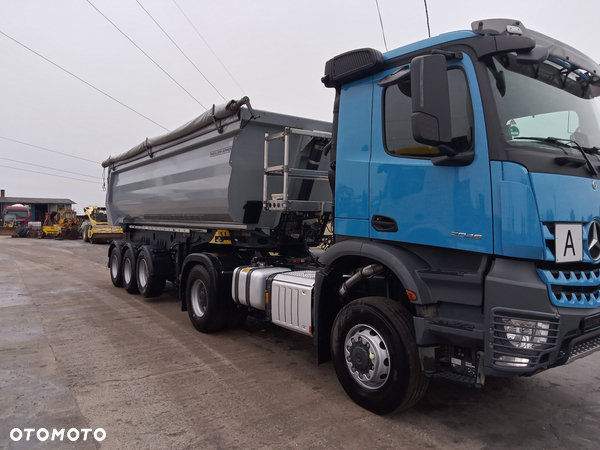 Mercedes-Benz Arocs 2046 4x4 wał+ Meiller 28m3 Stalowa