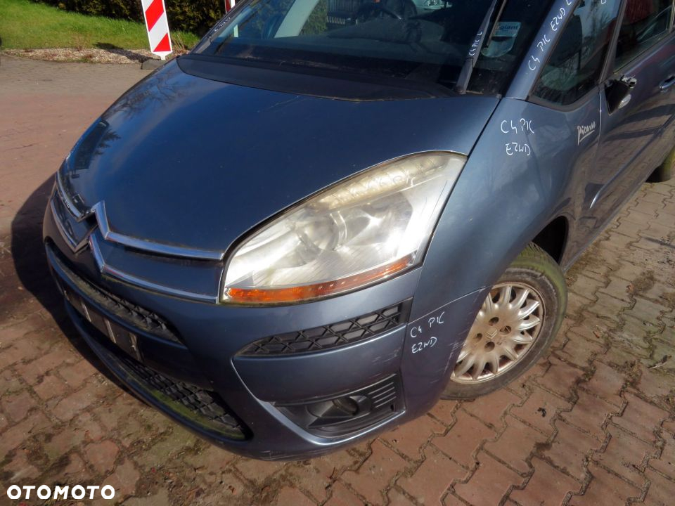 MASKA ZDERZAK BŁOTNIKI LAMPY C4 PICASSO I EZWD  CITROEN 2006-2010 SZARY PRZÓD KOMPLETNY - 4