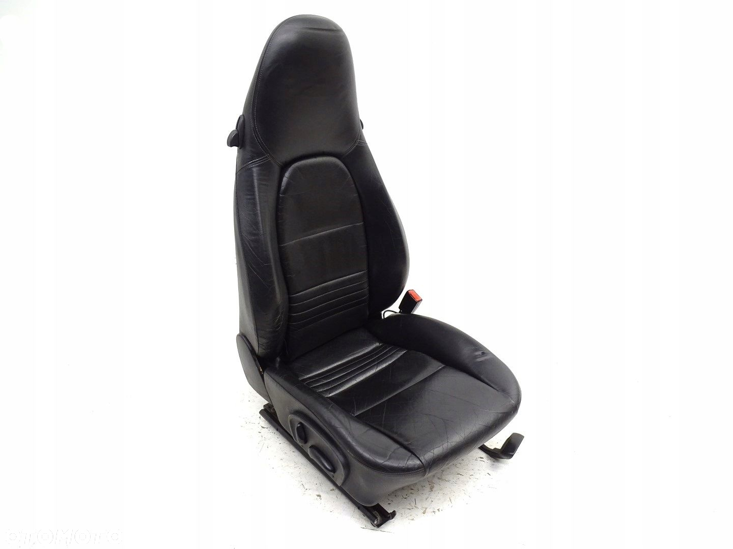 FOTEL PRAWY PRZÓD PRZEDNI PASAŻERA SKÓRA PORSCHE BOXSTER 986 ELEKTRYCZNY - 2