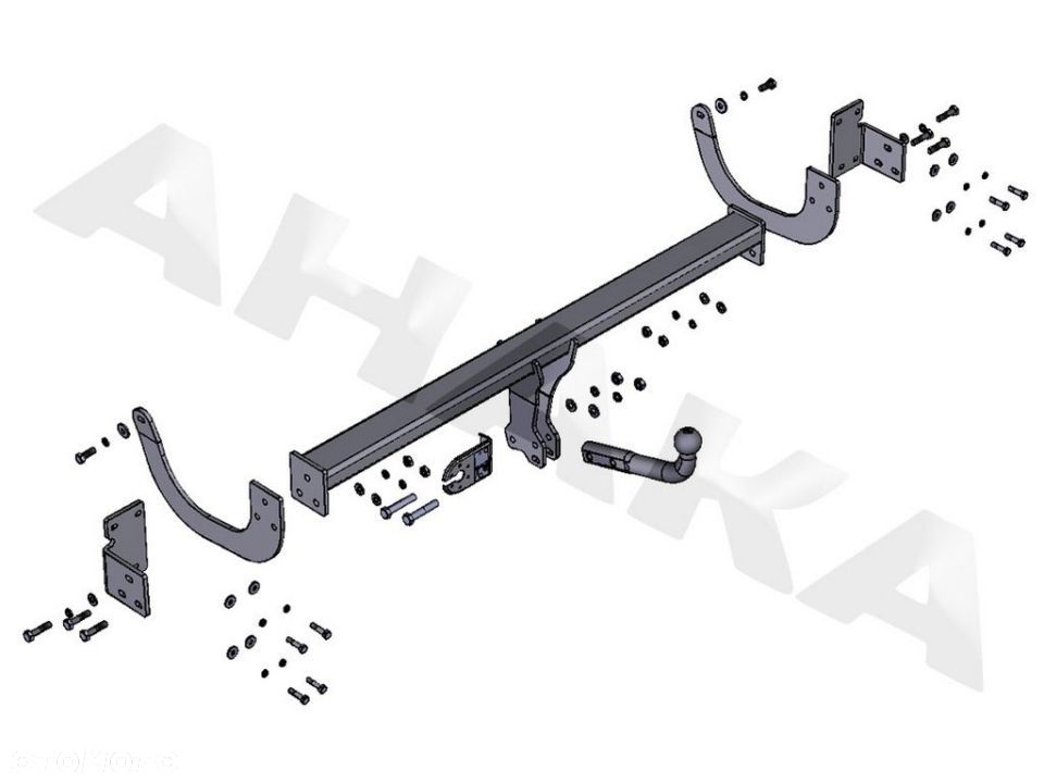 Hak Holowniczy Odkręcany Do Citroen C5 Ii Sedan 2008-2017 - 3