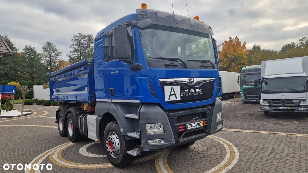 MAN TGS 26.460 Meiller kipper z Niemiec - 4
