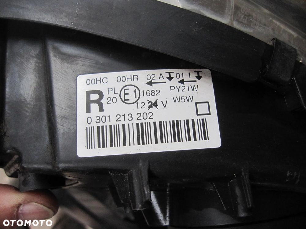 407 prawa lampa europa kompletna - 2