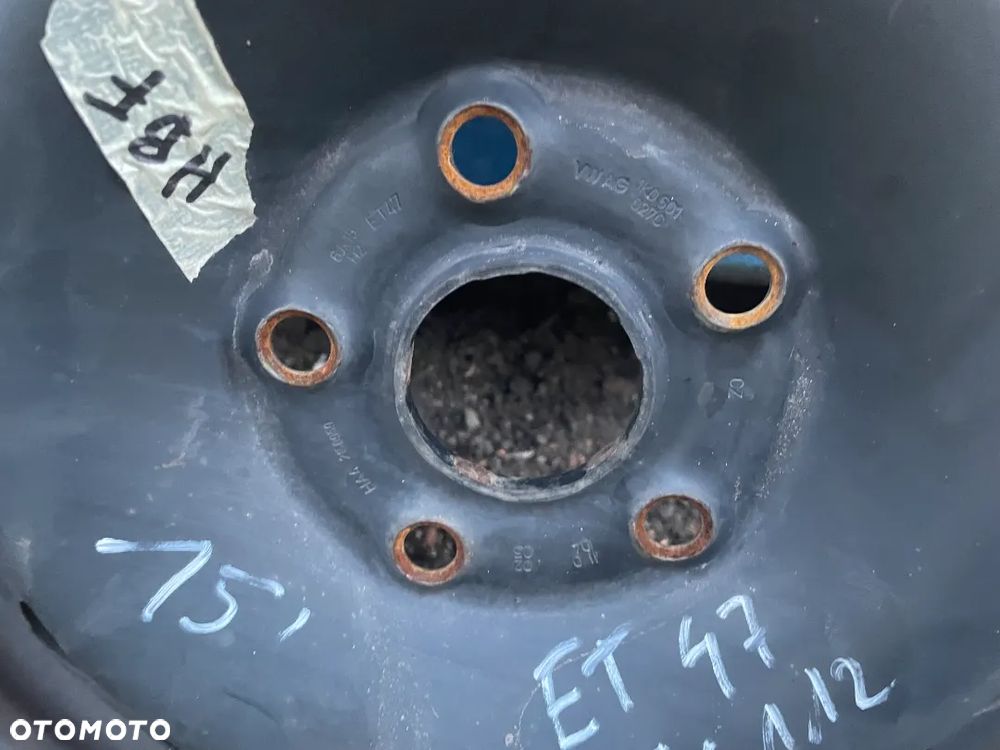 FELGI STALOWE VW AUDI 15' 5x112 ET 47 - 4