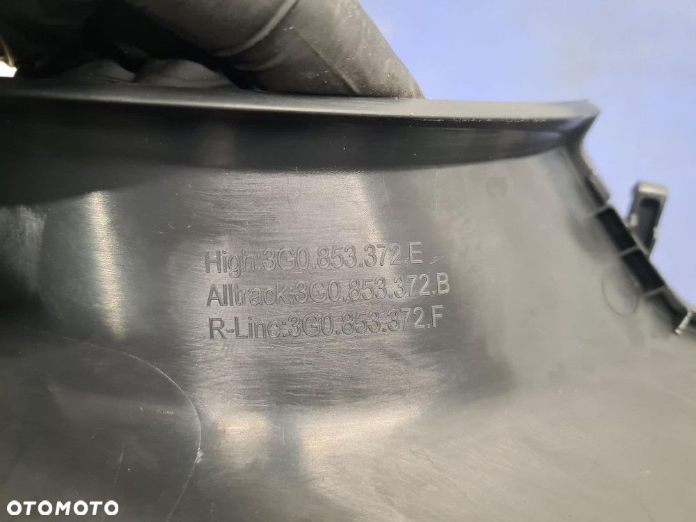 VOLKSWAGEN PASSAT B8 LEWA LISTWA OZDOBNA PROGU 3G0853372E - 12