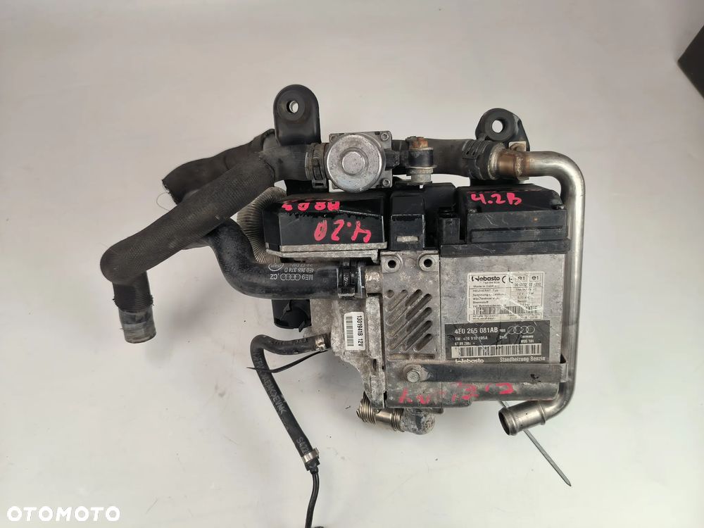 Ogrzewanie postojowe Webasto 4E0265081AB AUDI A8 D3 - 4