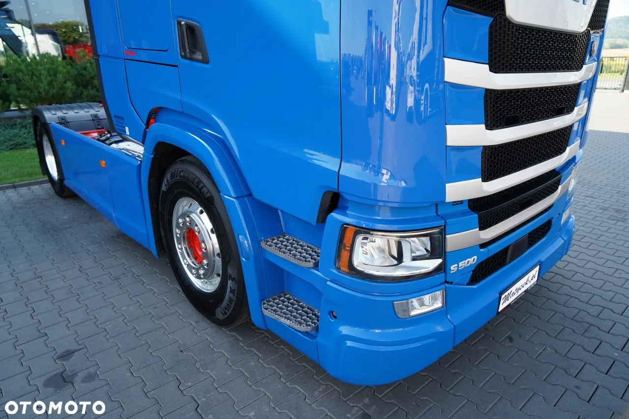 Scania S 500 / RETARDER / KLIMA POSTOJOWA / ALUFELGI / PO KONTRAKCIE SERWISOWYM - 11