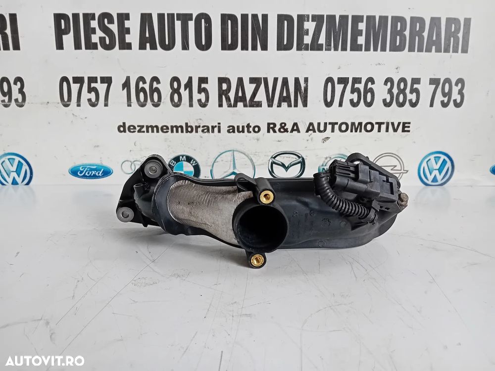 Tubulatura Intercooler Senzor Presiune Gaze Ford Ecosport 1.5 Tdci 2012-2019 Motor XVJD 9674942380 - 1