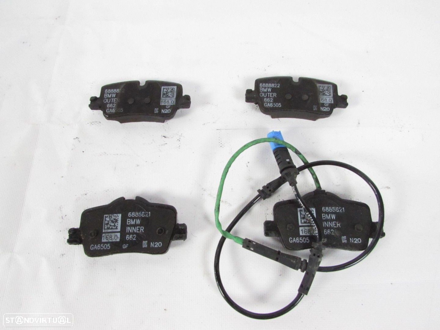Conjunto calços Trás Seminovo/ Original BMW 3 (G20)/BMW 3 Touring (G21)/BMW 4 Co... - 3