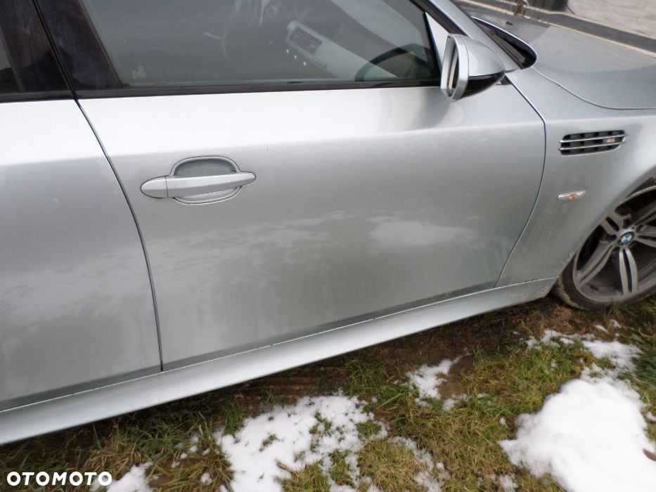 Drzwi przód lewe bmw m5 e60 v10 507km silverstone - 5