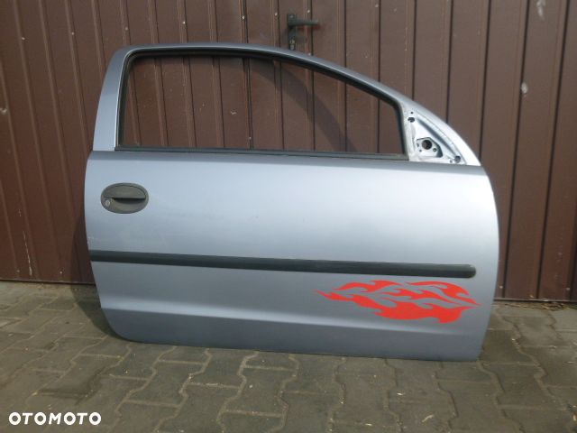 DRZWI PRAWY PRZÓD PRAWE PRZEDNIE KOMPLETNE OPEL CORSA C 3D Z163 - 7