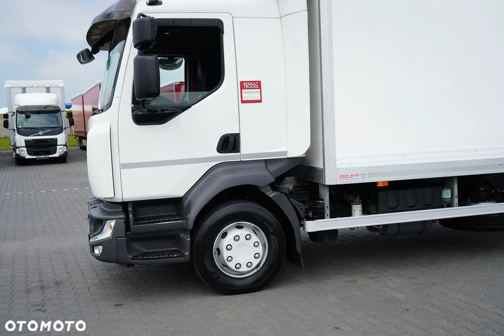 Renault / D 16 / 280 / ACC / EURO 6 / KONTENER + WINDA / ŁAD. 9095 KG / 18 PALET - 18
