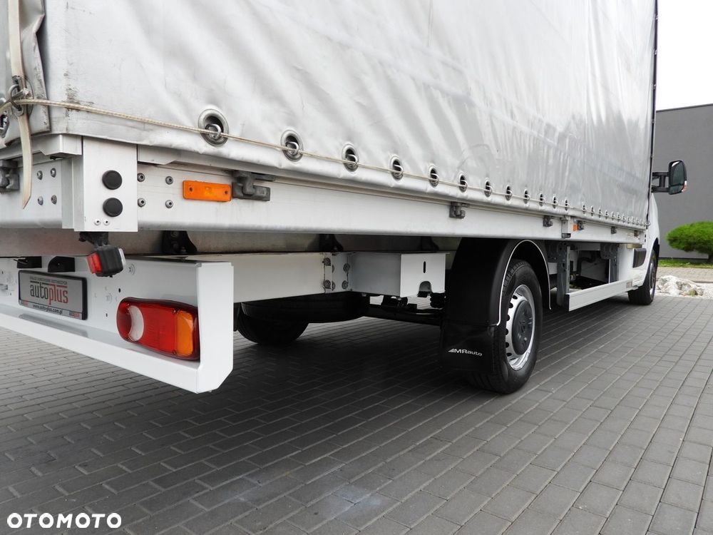 Renault MASTER PLANDEKA 10 PALET WEBASTO TEMPOMAT LEDY PNEUMATYKA KLIMATYZACJA  165KM - 19