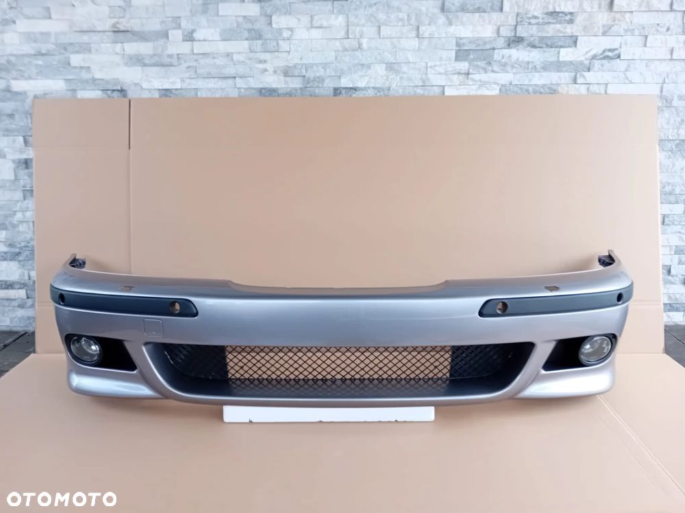 ZDERZAK BMW E39 M PAKIET ASPENSILBER PRZEDNI SPRYSKI PDC ORYGINALNY WYSYŁKA BDB