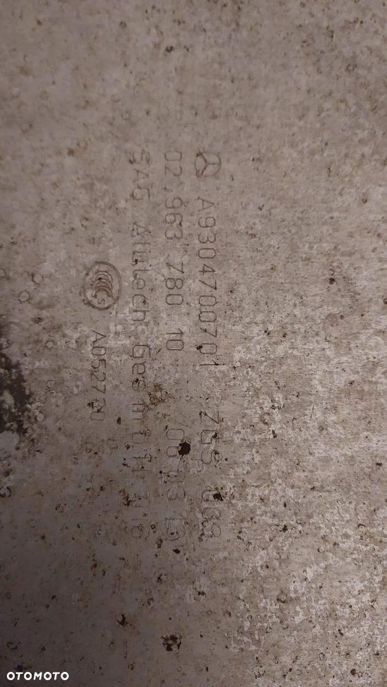 Zbiornik A 9304700701 - 2