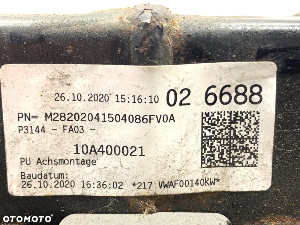 BELKA POD SILNIK VW ID.3 (E11) 2019 - 2022 Pro 150 kW [204 KM] elektryczny 2021 - 2022 10A400021 - 6