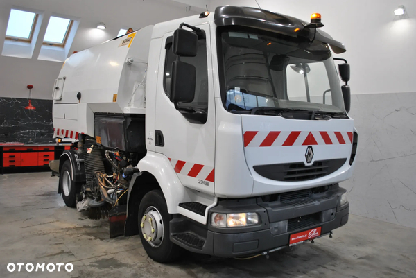 Renault Midlum 220 Zamiatarka SEMAT Johnston Szczotki L/R 2014r 2770 Mth