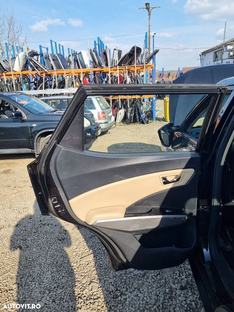 Usa Stanga Spate SsangYong Tivoli 2015 - 2019 SUV 4 Usi Cyber Grey Metalizat LAK (1471) - 4