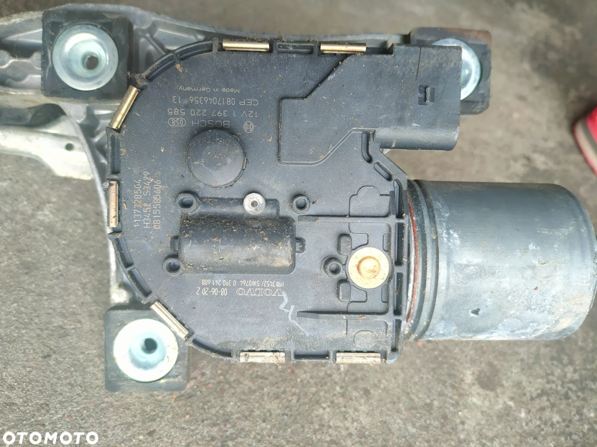 Mechanizm wycieraczek Volvo S40,V50 - 3