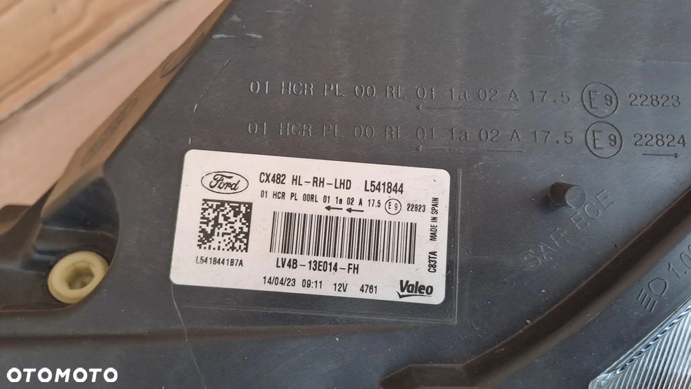 FORD KUGA MK3 PRAWA LAMPA lv4b-13e014-FH UŻYWANA - 4