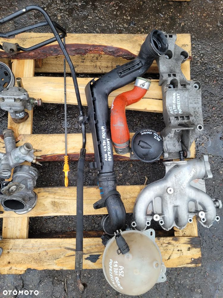 CZĘŚCI DO SILNIKA ASZ 1.9 TDI 130KM POMPA VACUM WSPOMAGANIA ZAWÓR EGR VW - 4