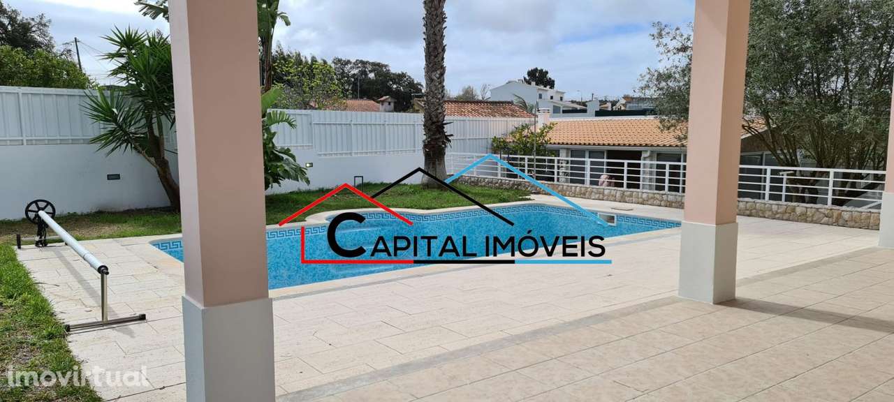 Moradia isolada T3+2 com piscina, em Caixas Sesimbra - Grande imagem: 3/28