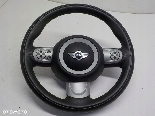 MINI COOPER R56 KIEROWNICA SKÓRA MULTI AIR BAG PODUSZKA KIEROWCY