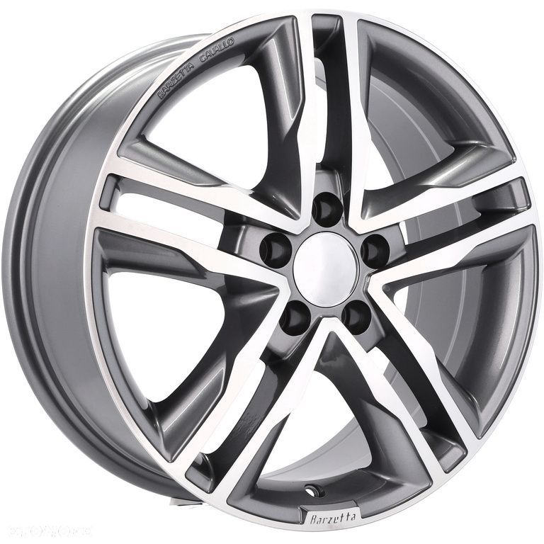 4x Felgi 17 VW m.in. do VOLKSWAGEN California Caravelle Multivan T6 Transporter 1250kg - BK424 - 3