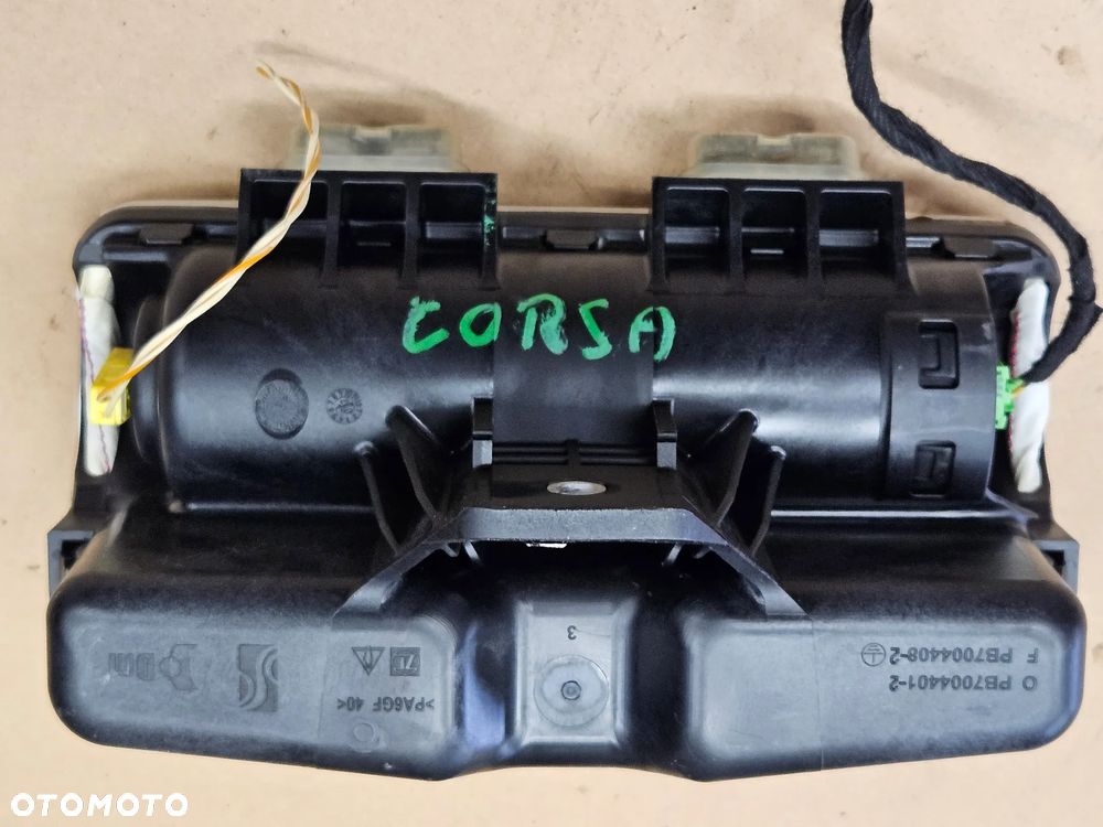 Opel Corsa D airbag poduszka kierowcy pasażera deska konsola - 10