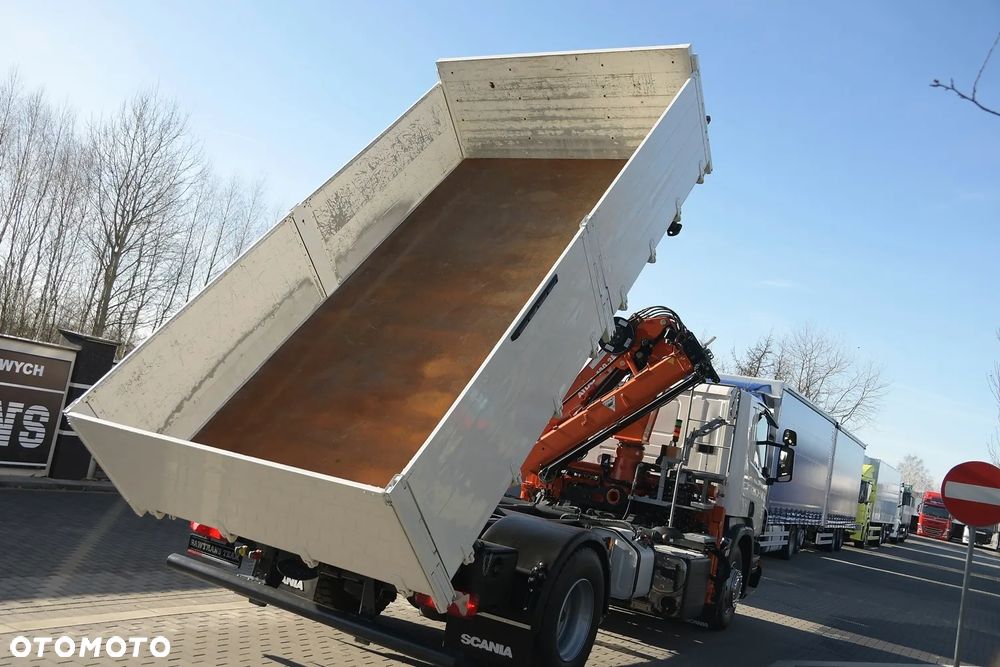 Scania P 250///* 2015///* PRZEB. JEDYNE 298TYŚ KM///* 18000KG///* HDS///* 3 STRONNY WYWROT//* /WAGA///* STAN BARDZO DOBRY - 33