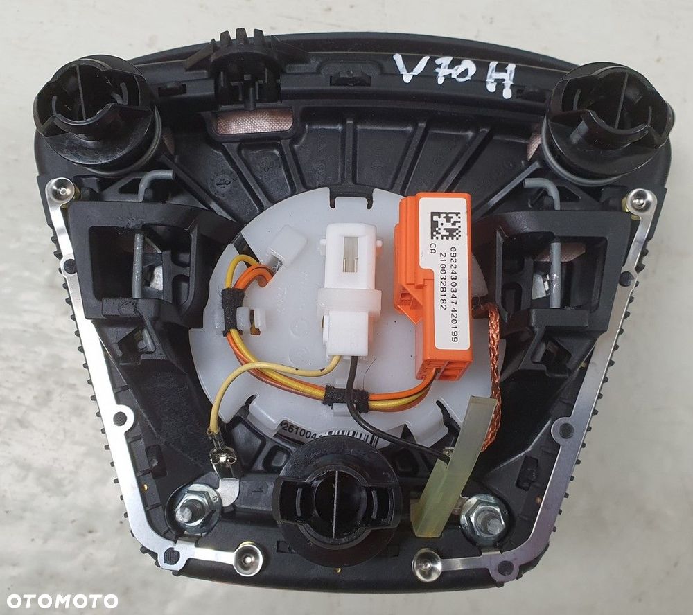 DESKA KONSOLA PODUSZKI PASY VOLVO V70 III ORYGINAŁ - 5