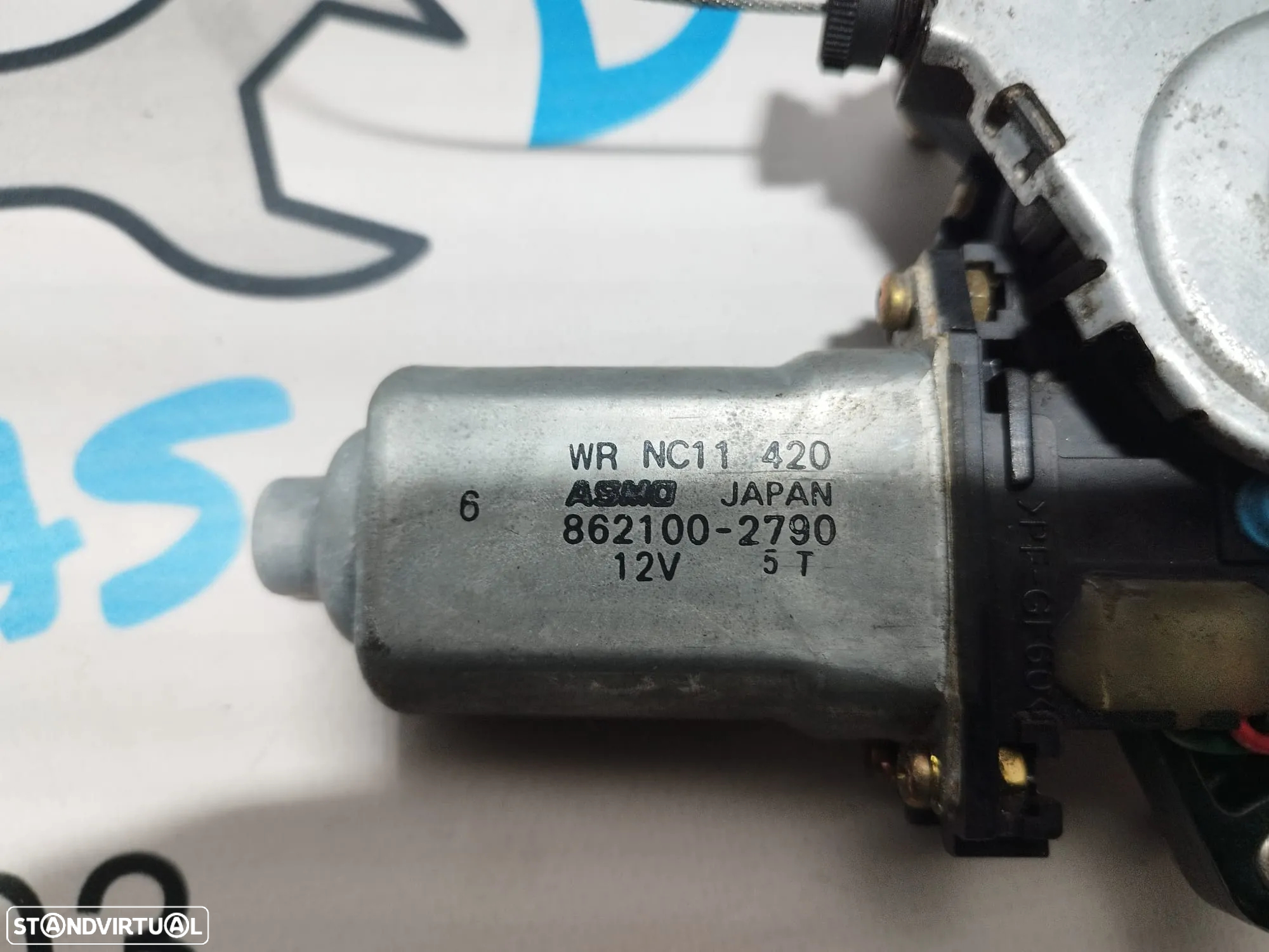 .MODULO ELEVADOR REGULADOR VIDRO COM MOTOR FRENTE FRONTAL ESQUERDA WRNC11420 MAZDA MX-5 MX 5 NB - 3