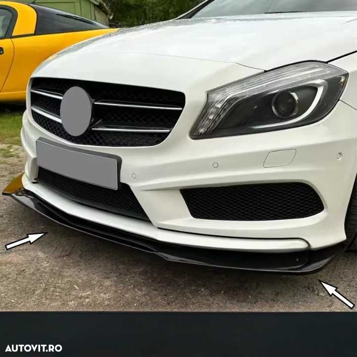 Lip Prelungire Bara Fata AMG Style Mercedes A-Class W176 A180 200 A45 - 2