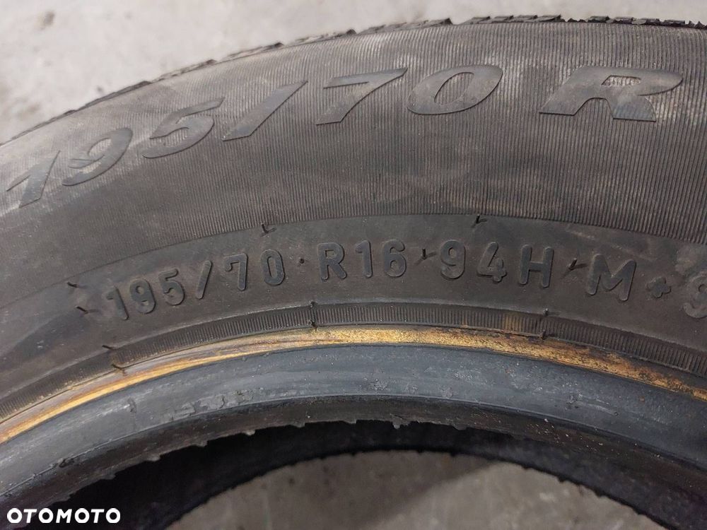 OPONY ZIMOWE 3 SZT 195/70R16 2015R PIRELLI SNOW CONTROL SERIE 3 - 2