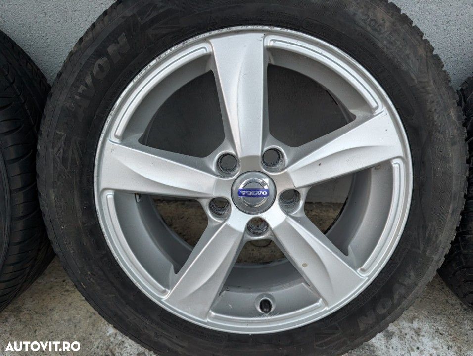 Jante MATRES 16" Volvo V40 S60 V60 S80 V70 C30 C70 S40 V50 anvelope 205/55 R16 Avon 31317285 - 2