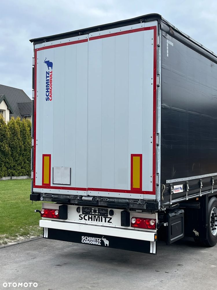 Schmitz Cargobull SCB / 2022 / FIRANKA/ NOWE OPONY / NOWE KLOCKI/ OS PODNOSZONA / KOSZ PALETOWY / CERTYFIKAT XL / ZADBANA - 7