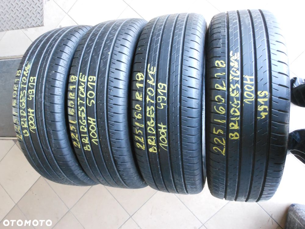 Opony 225/60r18 bridgestone alenza h/l33 7mm lato komplet - 1