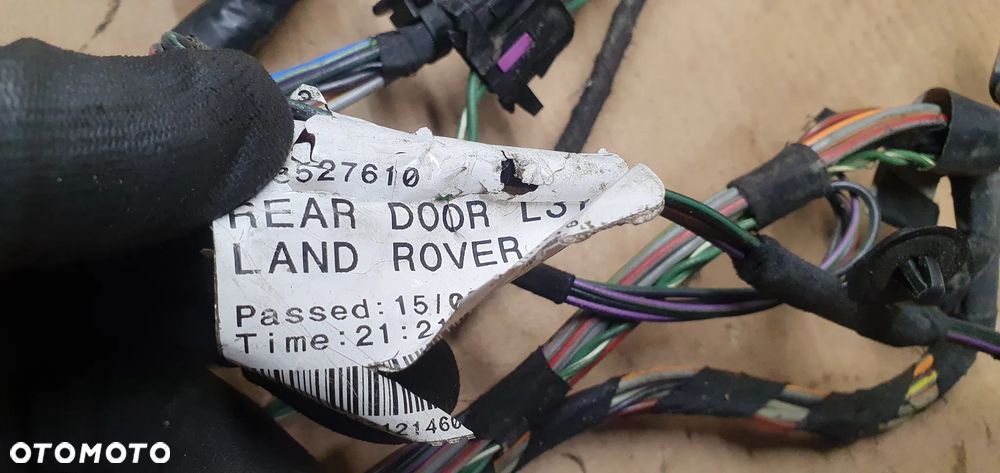 Wiązka instalacja drzwi lewy przód Land Rover Discovery III 8H22-14632-BA - 6