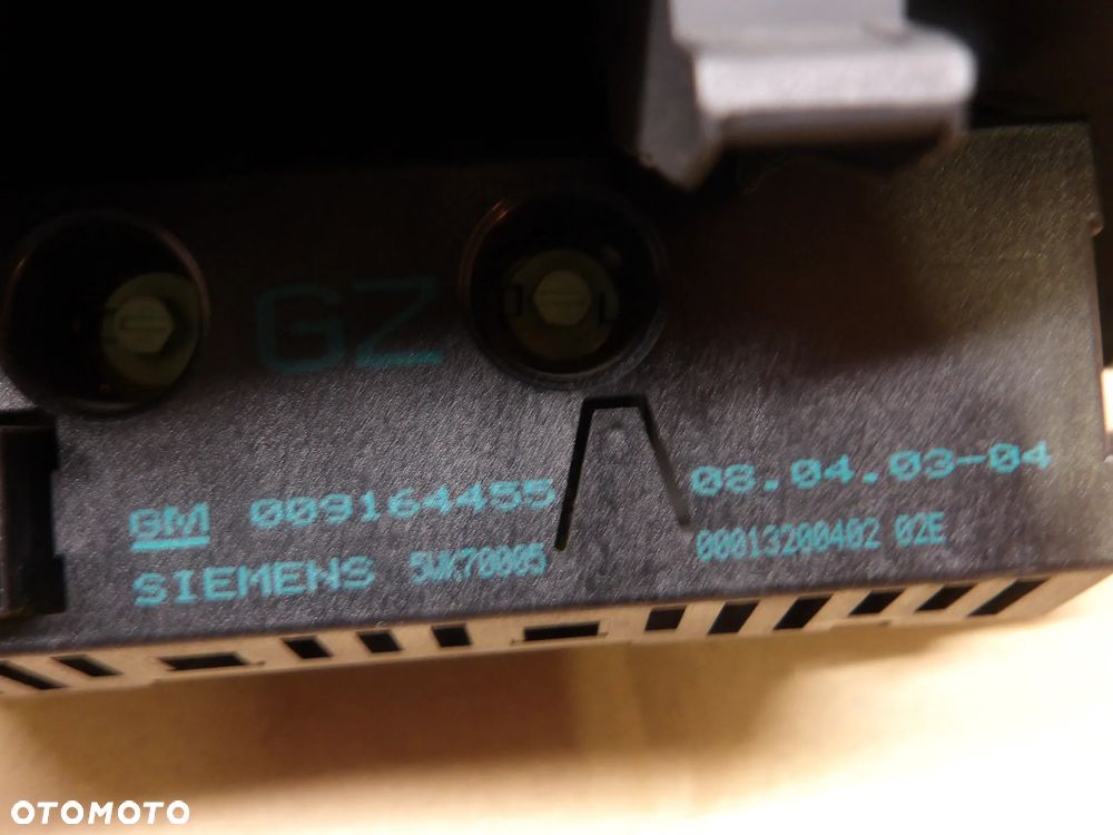 OPEL CORSA C 3D 1.0B ZEGAREK WYŚWIETLACZ 009164455 - 5