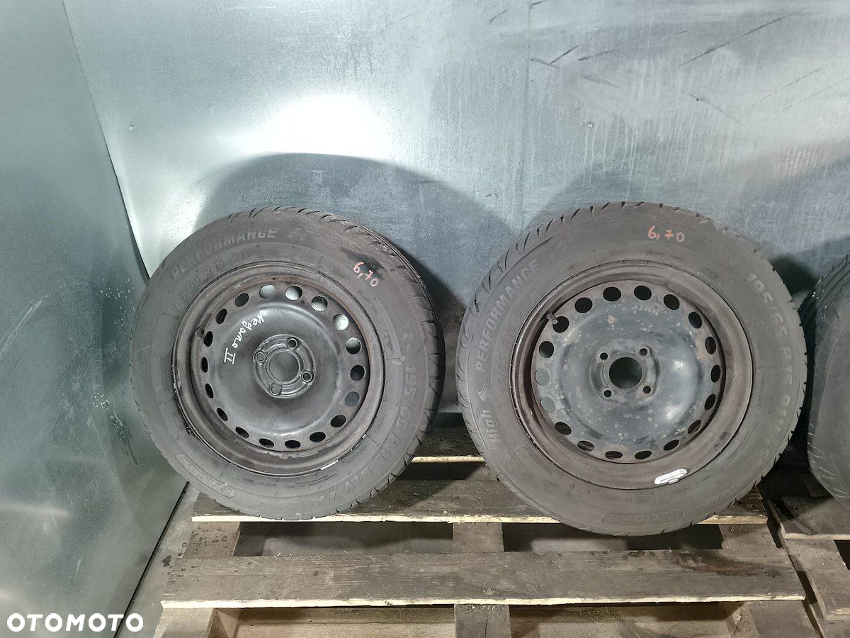 FELGI STALOWE KOMPLET 15 Z OPONAMI RENAULT MEGANE I ( 95-03 ) - 7